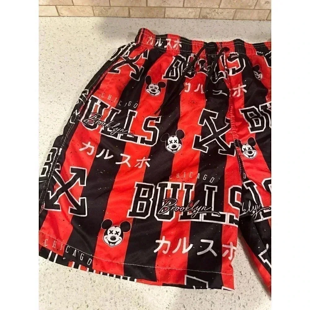 Xl Chicago bulls‎ swim trunks b19